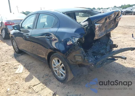 2017 Toyota Yaris Ia z USA, uszkodzony, nr VIN 3MYDLBYV4HY162849